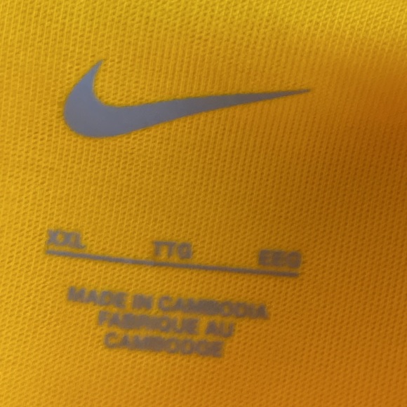 NWT Mens Gold Baylor Foundation XXL Nike Dri Fit LongSleeve Pullover - Picture 6 of 11